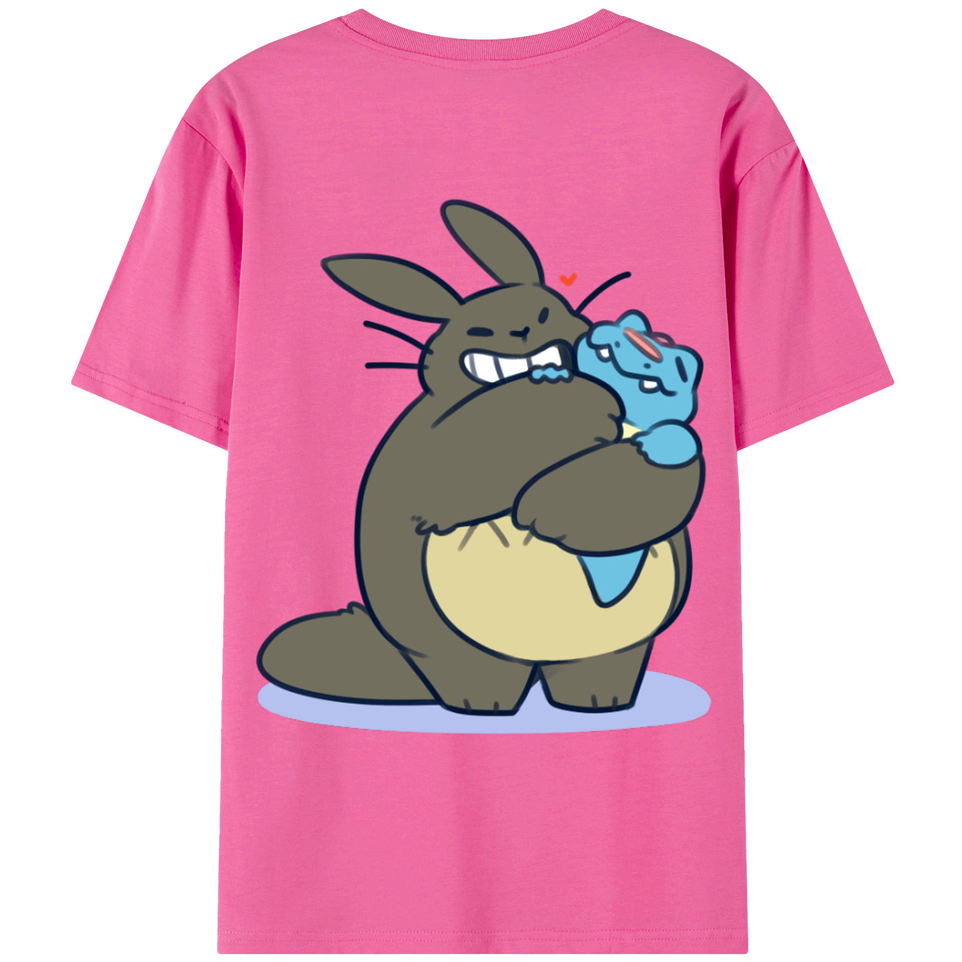 （画像用） となりのトトロ 草壁メイ 草壁サツキ My Neighbor Totoro Satsuki Kusakabe Mei Kusakabe レディース半袖Tシャツ(バックプリント)